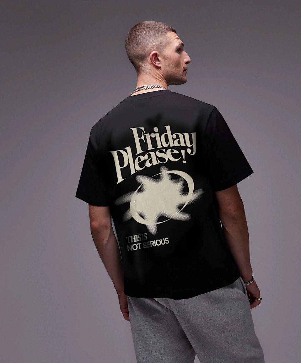 Remera Oversize Friday