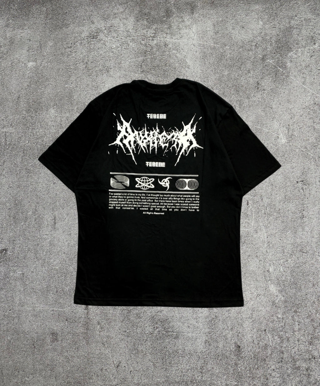 Remera Oversize Grafitti